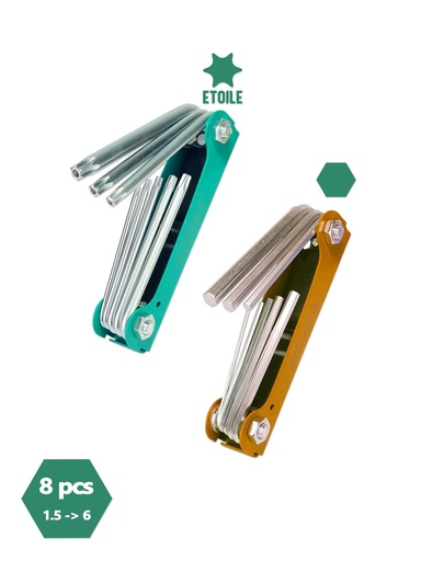 CLE MAL JEUX PLIANTE ETOILE