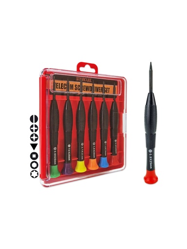 TOURNEVIS PORTABLE COUL